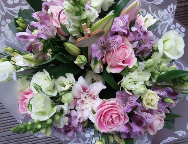 Pastel Perfection with Lilies